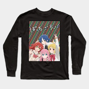 Gift Anime Music Four-Panel Long Sleeve T-Shirt